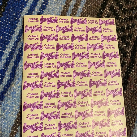 Lisa Frank Sticker Sheet - Picture 2 of 2